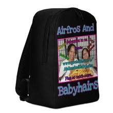 Load image into Gallery viewer, Airfros And Babyhairs Mukbang Original Minimalist Backpack
