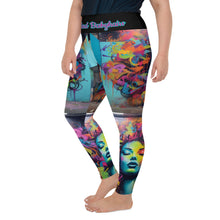 Load image into Gallery viewer, Graffiti Airfro Plus Size Leggings
