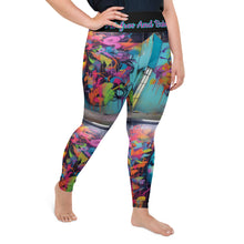 Load image into Gallery viewer, Graffiti Airfro Plus Size Leggings
