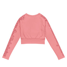 Load image into Gallery viewer, Airfros And Babyhairs Logo WeWak Long Sleeve Crop Top
