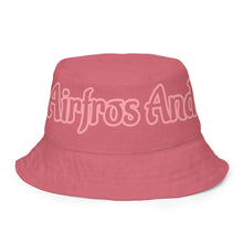 Load image into Gallery viewer, Airfros And Babyhairs Logo WeWak Reversible Bucket Hat
