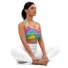 Load image into Gallery viewer, Airfros And Babyhairs Multicolored Logo Sports Bra
