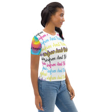 Load image into Gallery viewer, Airfros And Babyhairs Multicolored Logo Tee
