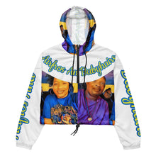 Load image into Gallery viewer, Airfros And Babyhairs Graphic Trio Cropped Windbreaker
