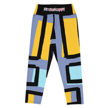 Load image into Gallery viewer, Abstract Capri Leggings
