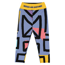 Load image into Gallery viewer, Abstract Capri Leggings
