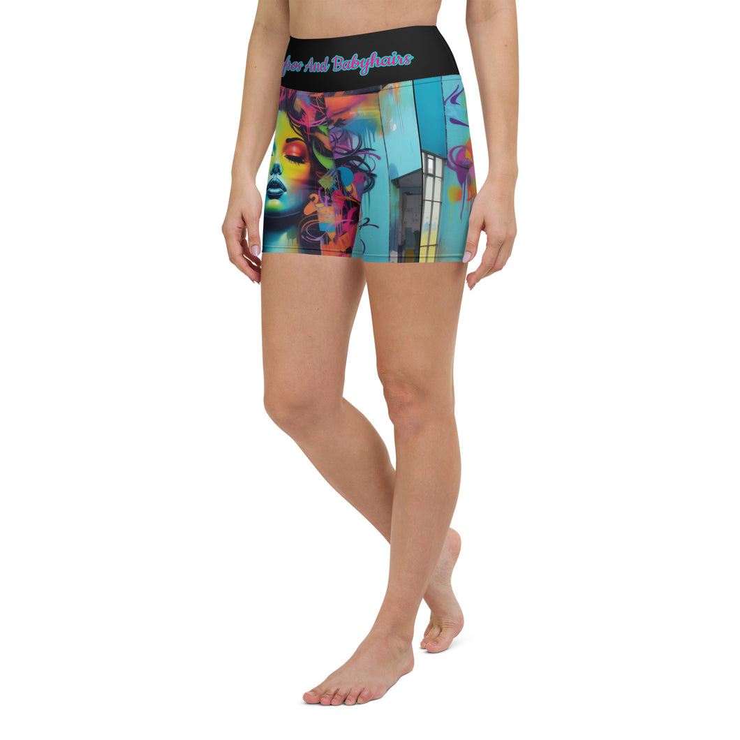 Graffiti Airfro Biking Shorts