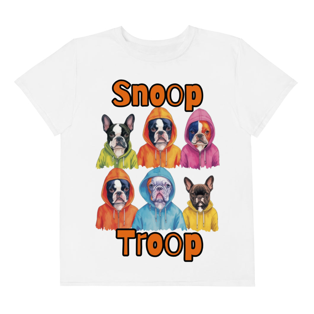 Youth Mango Snoop Troop Crew Neck Tee