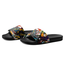 Load image into Gallery viewer, Paint Splatter Logo Men’s slides
