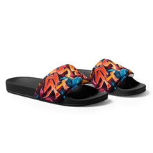 Load image into Gallery viewer, Graffiti Print Mens Slides
