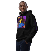 Load image into Gallery viewer, Airfros And Babyhairs Infamous Lady D Purple Logo Hoodie
