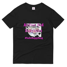 Load image into Gallery viewer, Airfros And Babyhairs Branded Pink Logo Short-Sleeve T-Shirt
