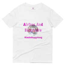 Load image into Gallery viewer, Airfros And Babyhairs Branded Pink Logo Short-Sleeve T-Shirt
