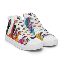 Load image into Gallery viewer, Snoop Troop Womens High Top Canvas Shoes
