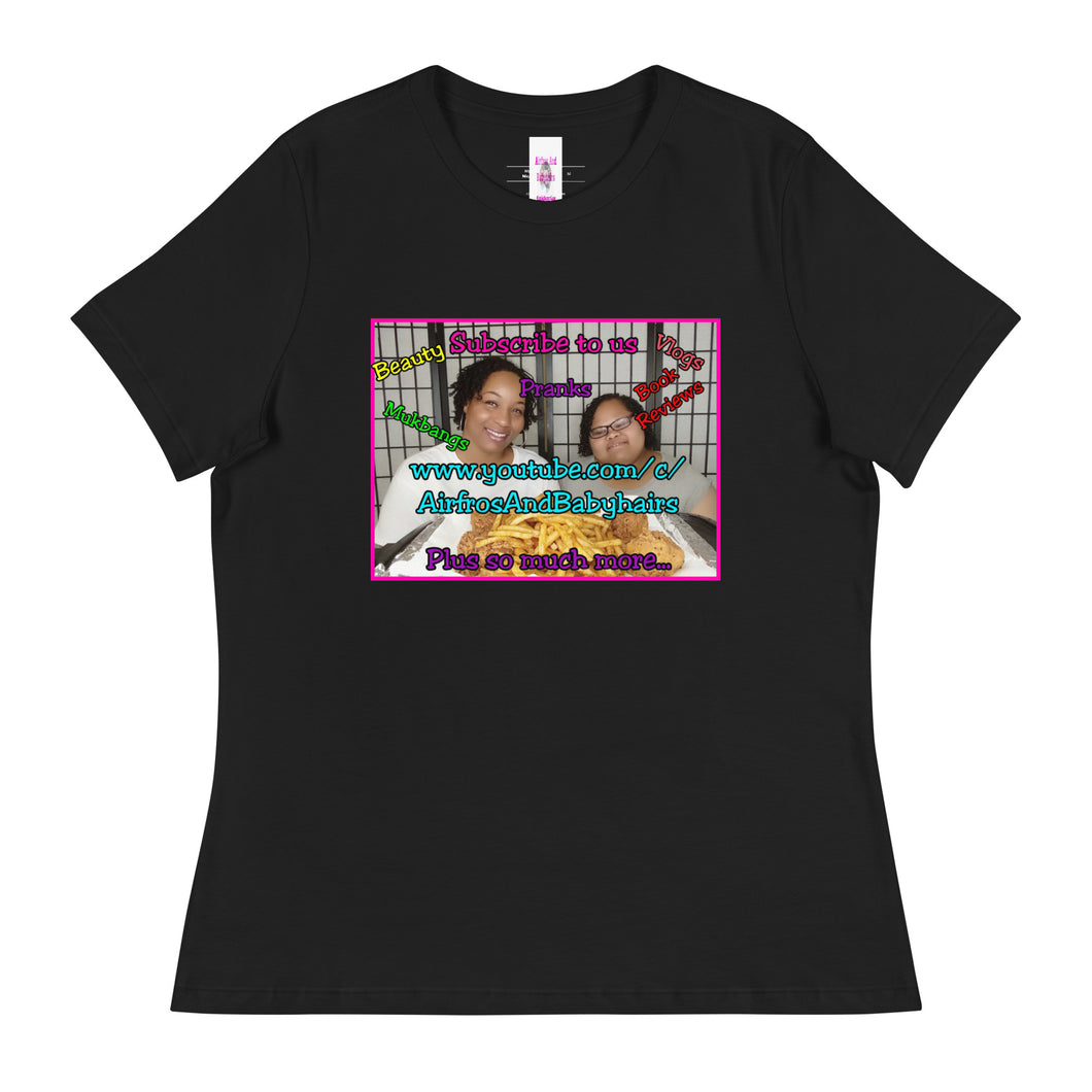 Airfros And Babyhairs Mukbang Original Short Sleeve Tee