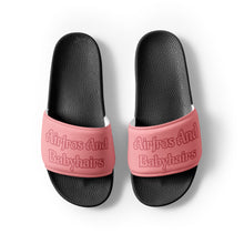 Load image into Gallery viewer, Airfros And Babyhairs Logo WeWak Womens Slides
