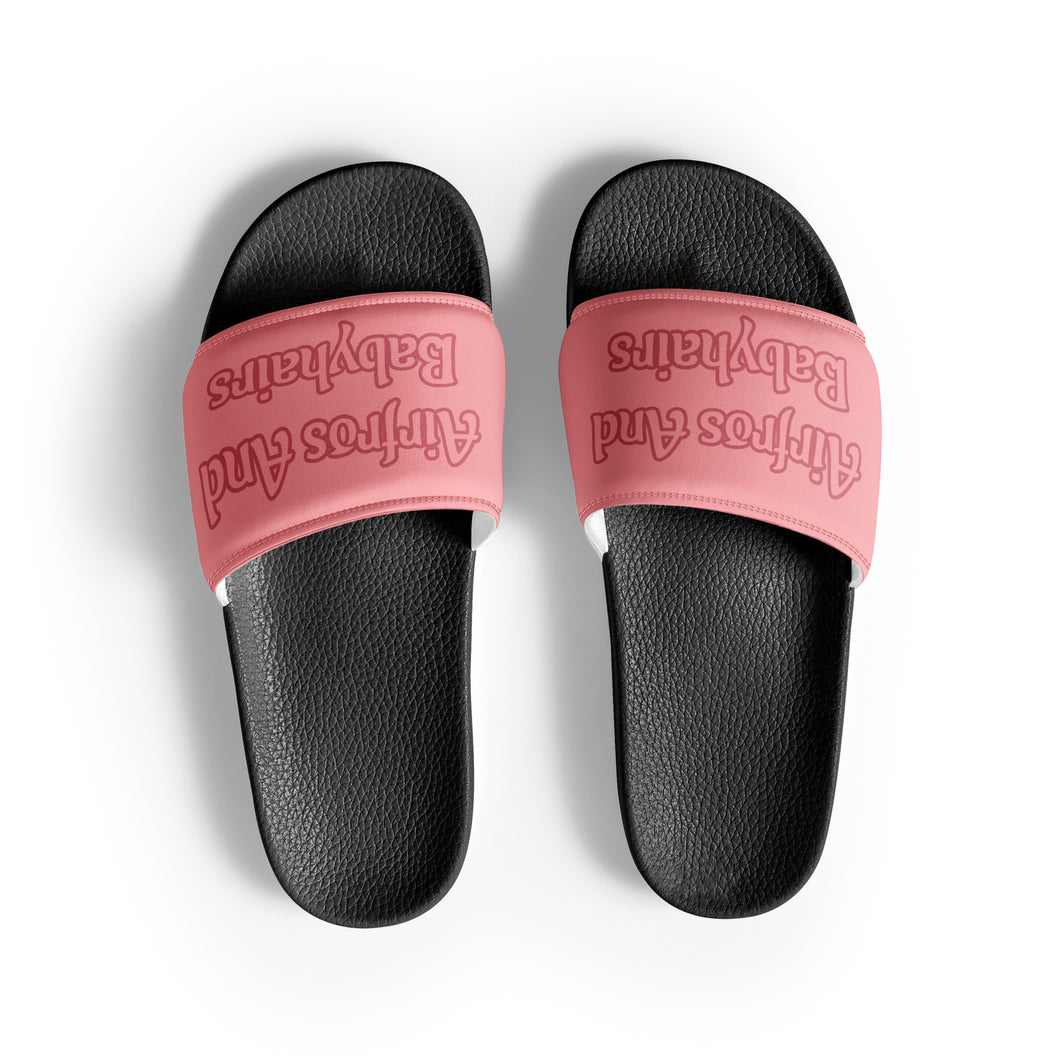 Airfros And Babyhairs Logo WeWak Womens Slides