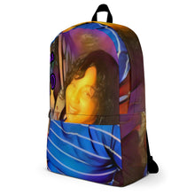 Load image into Gallery viewer, Infamous Lady D Purple Logo Backpack
