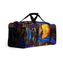 Load image into Gallery viewer, Infamous Lady D Purple Logo Duffle bag
