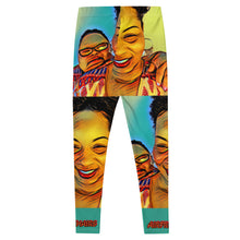 Load image into Gallery viewer, Airfros And Babyhairs Multicolored Mom &amp; Me Leggings
