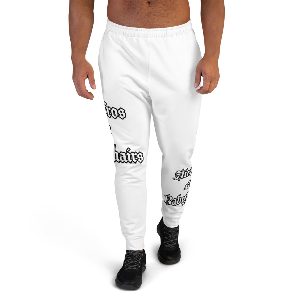 Airfros And Babyhairs Black And White Joggers