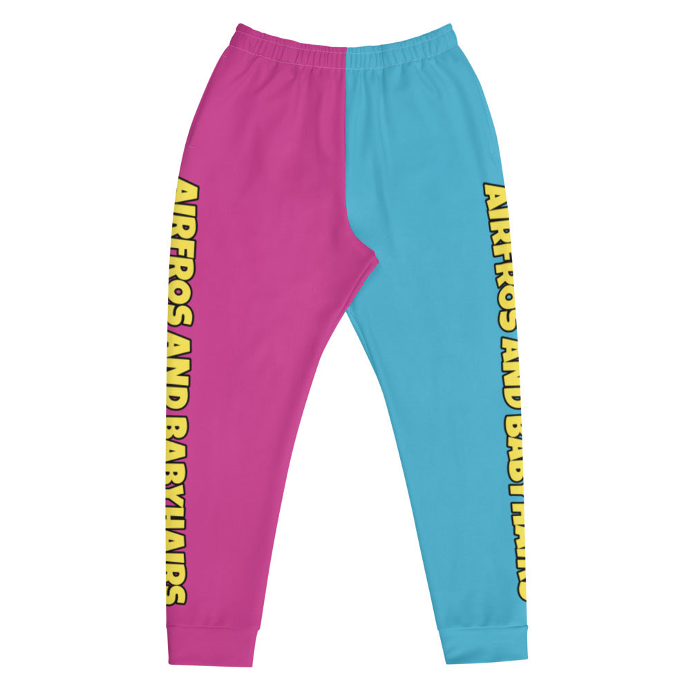 Airfros And Babyhairs Multi Colored Logo Joggers