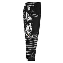 Load image into Gallery viewer, Airfros And Babyhairs Black White Red Infamous Joggers
