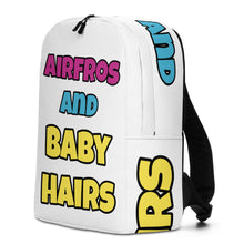 Load image into Gallery viewer, Airfros And Babyhairs Fan Fave One Back Pack
