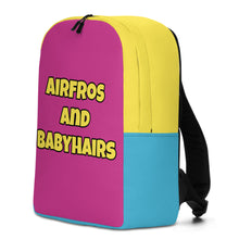 Load image into Gallery viewer, Airfros And Babyhairs Multicolored Logo BackPack
