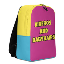 Load image into Gallery viewer, Airfros And Babyhairs Multicolored Logo BackPack
