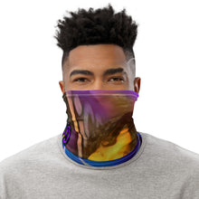 Load image into Gallery viewer, Infamous Lady D Purple Logo Neck Gaiter
