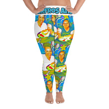 Load image into Gallery viewer, Airfros And Babyhairs Blue Mukbang Plus Size Leggings
