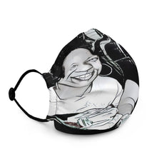 Load image into Gallery viewer, Airfros And Babyhairs Black &amp; White Collection Mask (out of stock)
