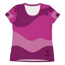 Load image into Gallery viewer, Airfros And Babyhairs Pink And Purple Camo Tee
