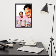 Load image into Gallery viewer, Airfros And Babyhairs Framed Poster
