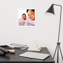 Load image into Gallery viewer, Airfros And Babyhairs Framed Poster
