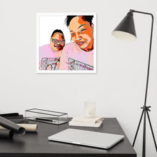 Load image into Gallery viewer, Airfros And Babyhairs Framed Poster
