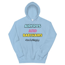 Load image into Gallery viewer, Airfros And Babyhairs Unisex Hoodie
