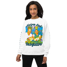 Load image into Gallery viewer, Airfros And Babyhairs Blue Mukbang Print Sweat Shirt
