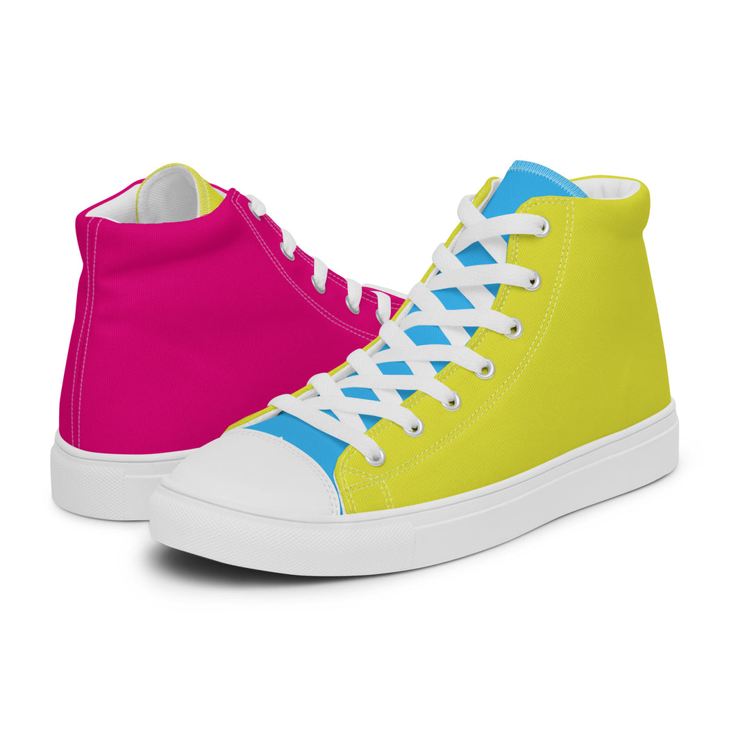 Airfros And Babyhairs Fan Fave One High Top Canvas Sneakers