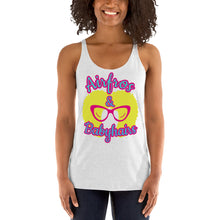 Load image into Gallery viewer, Airfros And Babyhairs Fro &amp; Shades Racerback Tank
