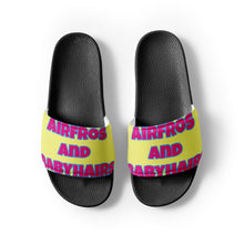 Load image into Gallery viewer, Airfros And Babyhairs Fan Fave One Womens Slides
